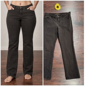 LRL BROWN STRAIGHT LEG JEANS